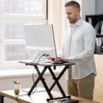 Transform Any Desk into a Adjustable Standing Desk for Laptops