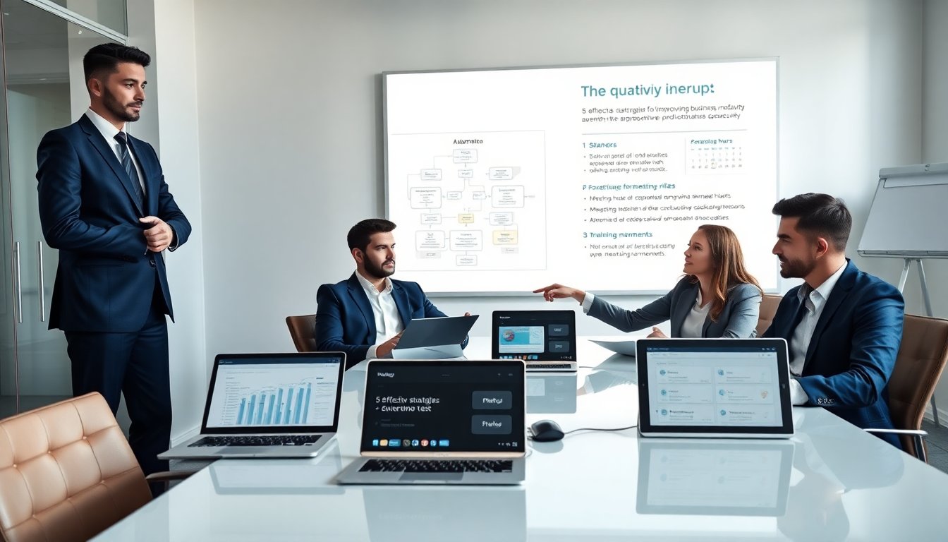 5 effective strategies for improving business productivity thelaptopadviser